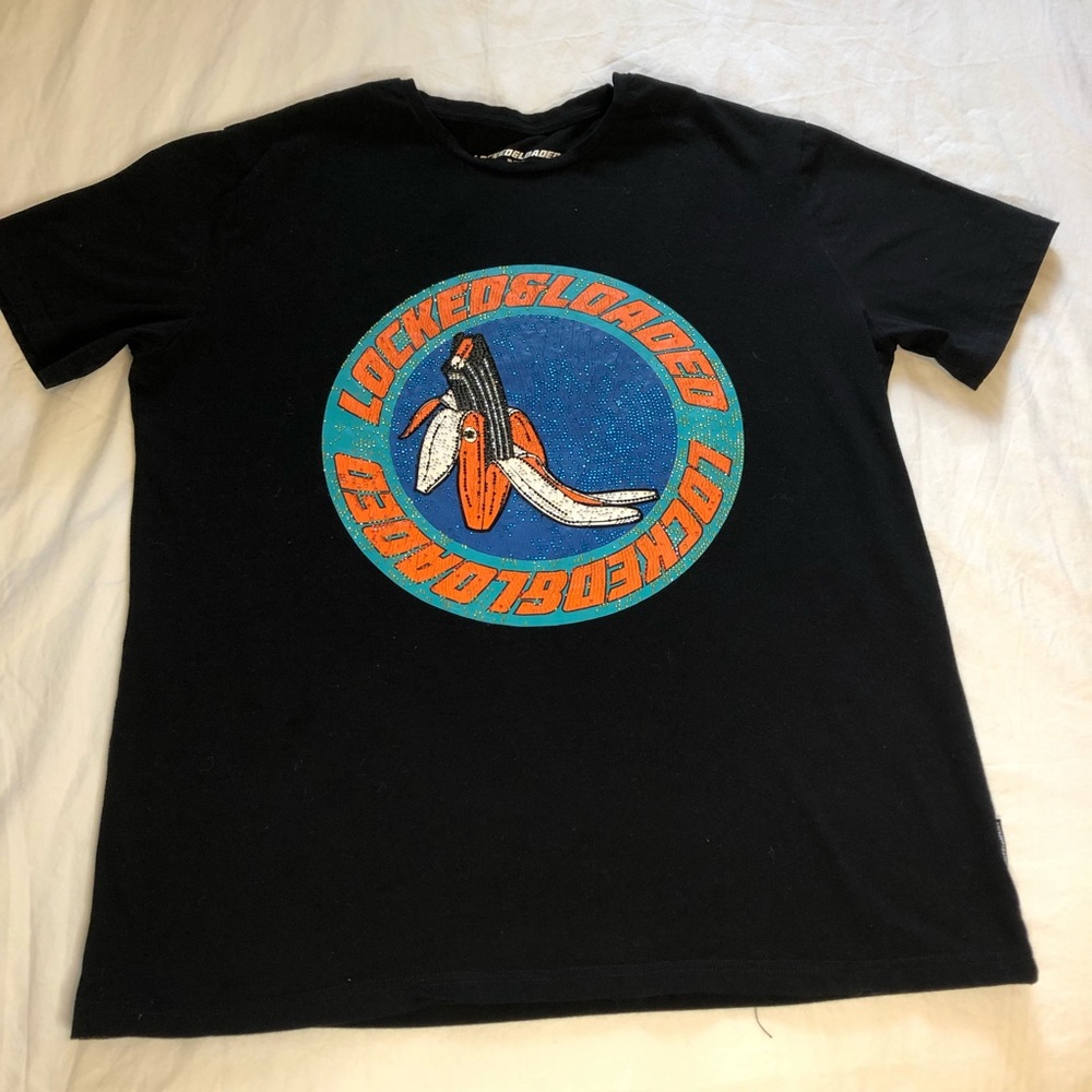 Locked & Loaded Graphic T-Shirt Size XL